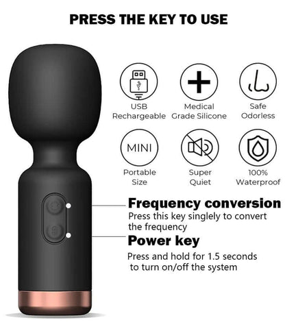 Bullet Type Vibrator Usb Charge 10 Modes Upgraded Sex Toys Mini Charging Handheld Clit Vibradir Feminino Mini Body Massager