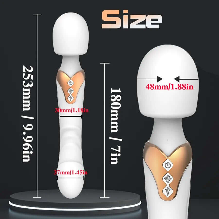 Powerful Vibrator Dildos Wand for Women 10 Modes Clitoris Stimulator G Spot Vagina Massager Adult Sex Toys for Woman