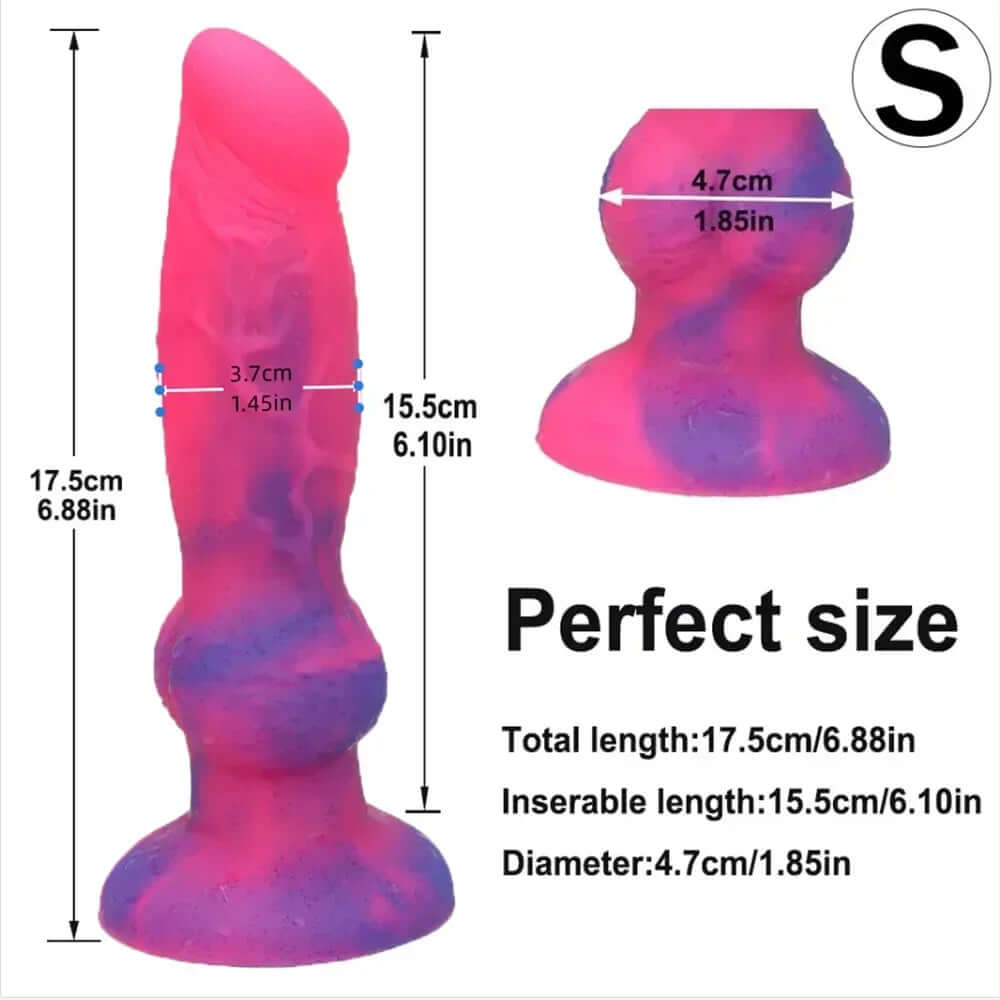 Realistic Dog Dildo Simulation Penis Animal Dildo Anal with Suction Cup Adult Toy Cheap Sex Toy for Woman Lesbian Strapon Dildo