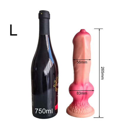 Realistic Huge Dog Dildo Anal Knot Penis Adult Toys for Men Women Sex Toys Suction Cup Monster Dildio for Women Animal Dildo