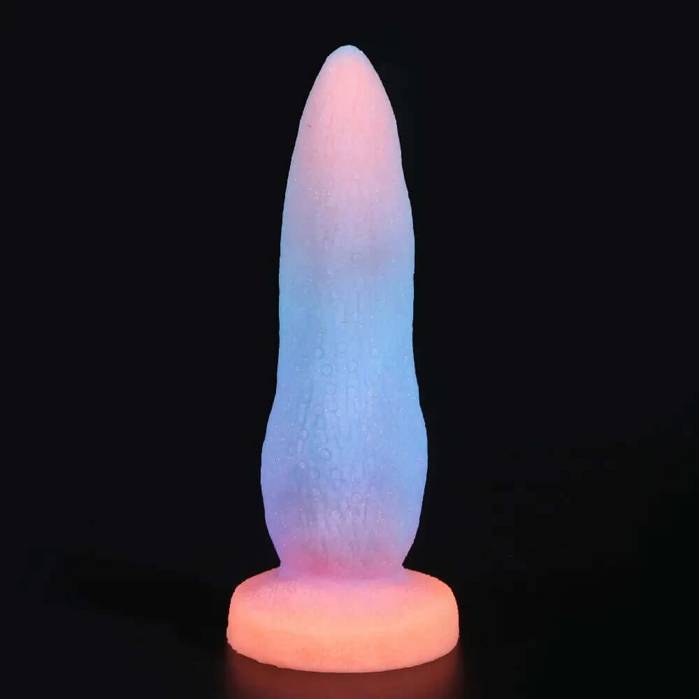 Luminous Color Mixing Simulation Dildo Octopus Tentacle Oversized Vestibule Anal Plug Fake Penis Men/Women Masturbation Sex Toys