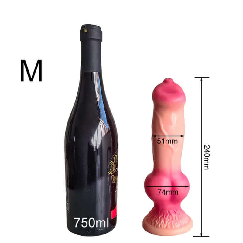 Realistic Huge Dog Dildo Anal Knot Penis Adult Toys for Men Women Sex Toys Suction Cup Monster Dildio for Women Animal Dildo